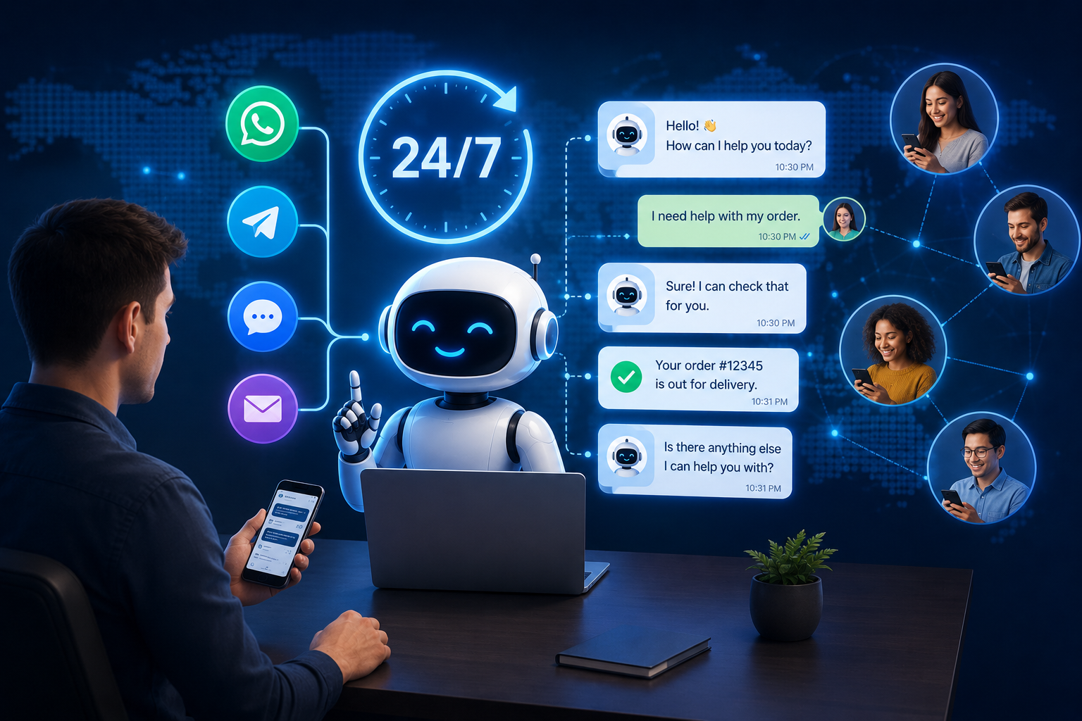 Multi-channel customer engagement